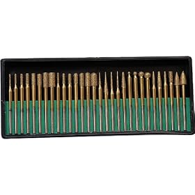 SE 30pc Diamond Bur Set - 1 8 shank by SE