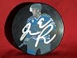 Joe Pavelski Autographed Photo Hockey Puck, San Jose Sharks, Proof Photo of Joe Signing for Us.