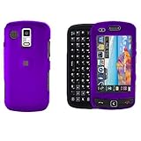 Samsung Rogue U960 Cell Phone Purple Rubber Feel Protective Case Faceplate  ....