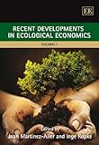 Recent developments in ecological economics