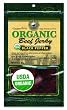 Golden Valley Natural Organic Beef Jerky, Peppered, 3-Ounce Pouches (Pack of 8)