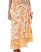 Rajrang Wrap Around Skirt Wholesale Printed Reversible Two Layer (Multicolor Lot of 10 Pcs)
