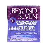 OKAMOTO BEYOND SEVEN STUDDED 72 Count Pack