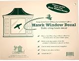 Songbird Essentials SE7016 Static Cling Window Hawk Decal Bird