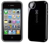 Speck Products CandyShell Glossy Case for iPhone 4/4S - 1 Pack - Carrying Case - Retail Packaging - Black/Dark Grey