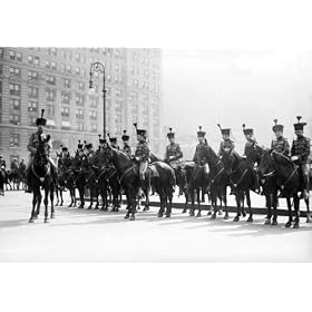 Horse Artillery Escort, New York Governor De Witt Clinton's Funeral, 1908 - 16" x 20" - Fine-Art Gicle Photographic Print of an Image from the Library of Congress Collection