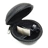 Cosmos � Black bluetooth handsfree headset HARD EVA Case - Clamshell/MESH Style with Zipper Enclosure, Inner Pocket, and Durable Exterior for Aliph Jawbone 2, Aliph Jawbone Prime, Jabra BT804+ Cosmos cable tie