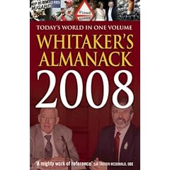 Whitaker's Almanack 2008 (Whitakers) (Whitakers)