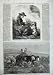 1857 HAYMAKING SWITZERLAND CATTLE GIRL BEGGING DOG ART