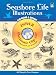 Seashore Life Illustrations (Dover Electronic Clip Art Series) (Book and CD-ROM)