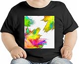 Color Splashes オーガニックベビーTシャツ 12 - 18 Months