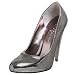 Paris Hilton Women's Chico Pump,Pewter,8.5 M US