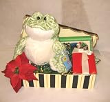 Spotted Frog Webkinz Christmas Gift Basket