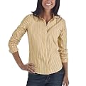 Moss Sup Co Yellow LS Core Stretch Top - XS