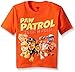 Nickelodeon Toddler Boys Paw Patrol Is On A Roll Short Sleeve Tee, Orange, 2T