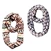 Lucky Leaf Women Lightweight Cozy Infinity Loop Scarf with Various Artist Print