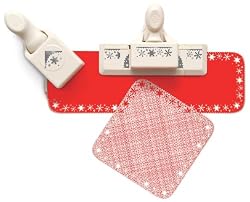 Martha Stewart Crafts Punch Around the Page, Snow Flurry Punch Set