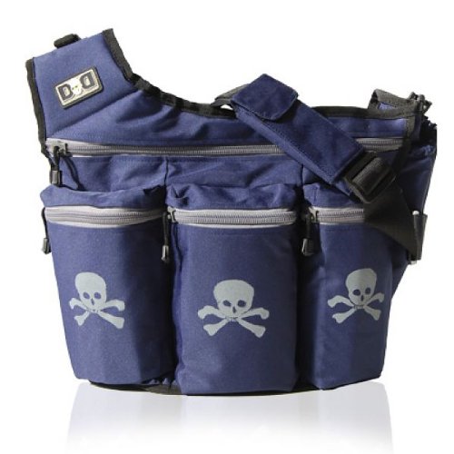 Diaper Dude Original Skull Diaper Bag