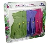 Wells Lamont Womens Garden Gloves, 6 Pair Pack