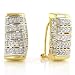 14K Yellow Gold 1 Carat Diamond Earrings
