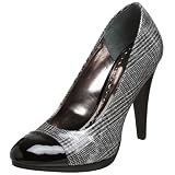 BCBGirls Women's Stacy Platform Cap Toe Pump