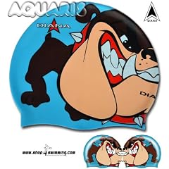 Silikon Badekappe / Silicone swim cap "Bulldog"