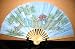 Vietnamese Silk Hand Fans - Temple of Literature - FB153