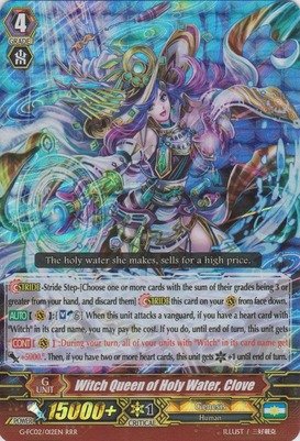 Cardfight!! Vanguard TCG - Witch Queen of Holy Water, Clove (G-FC02/012EN) - Fighter's Collection 2015 Winter