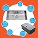 Vigo VG3019B 30-Inch Undermount 16 Gauge Single Bowl Kitchen Sink, Stainless Steel
