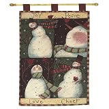 Review Manual Woodworkers  / Primitive Snowman Wall Hanging by Susan Winget