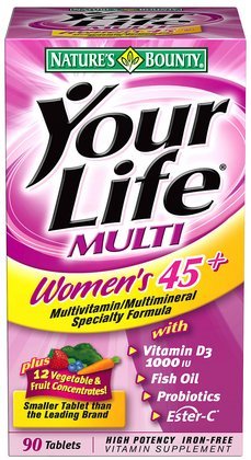Yours life womens 45+ multi vitamin and multi
