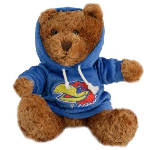 Champion Treasures NCAA Kansas Jayhawks Hoodie Bear
