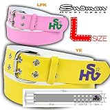 SNOMAN エナメルベルト特注 Ｌサイズ 101cm　SM-23N 09 パープルPP