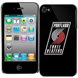 NBA Portland Trail Blazers iPhone 4 Hardshell Case - Black