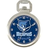 NBA Men's NBA-PW-MEM Pocket Collection Memphis Grizzlies Pocket Watch