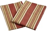 Yardley Collection 300-Thread-Count Cotton Standard Pillow Case Set, Spice