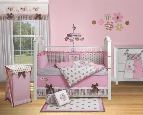 Baby Grace 4-Piece Crib Bedding Set by Bananafish product image