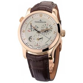 Click here to buy Jaeger-LeCoultre Mens Master Geographic Rose-Gold Automatic Watch #150.24.20 by Jaeger-LeCoultre.
