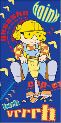 Childrens Toyshop  Toys : Bob the Builder 'Drilling' Bath / Beach Towel