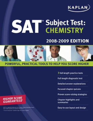 Kaplan SAT Subject Test: Chemistry, 2008-2009 Edition (Kaplan Sat Subject Test. Chemistry)