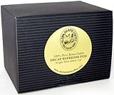 100% Kona Organic Decaf Coffee Espresso Pods, Decaf ESE Pods for Home Espresso Machines, 24 Pods