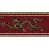 Decorate By Color Purple Celestial Dragon Border BC1580114