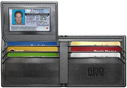 #1 Rated RFID Blocking Wallet + 2 RFID Blocking Sleeves - Genuine Leather - Excellent Quality - Stylish - Bifold - Credit Card Protector - Buy With Confidence