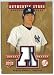 2004 Upper Deck Authentic Stars Gold Hideki Matsui Game Used Jersey Baseball Card - Rare Only 100 Made
