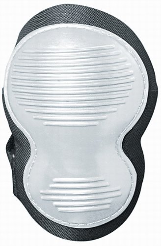 Best Price Knee Pad Deluxe Non-Marring molded rubber gripping cap Black - One Size One Pair