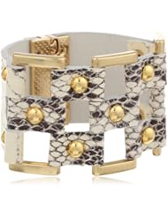 Anna Pellissari Martha Python Print Cuff Bracelet, 7"