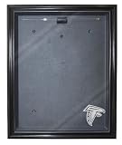Atlanta Falcons Cabinet Style Jersey Display, Black