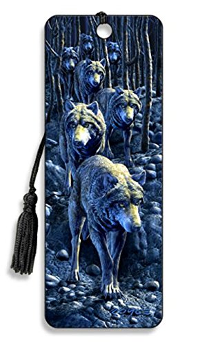 Artgame - Wolf Pack - 3D Bookmark