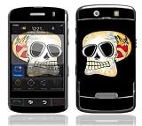 Skull Design Decal Skin Sticker for the BlackBerry Storm 9530 9500 Cell Phone