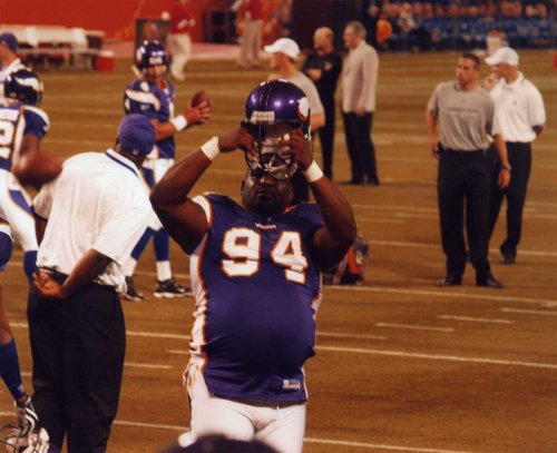PAT WILLIAMS MINNESOTA VIKINGS 8X10 HIGH GLOSSY SPORTS ACTION PHOTO (M)